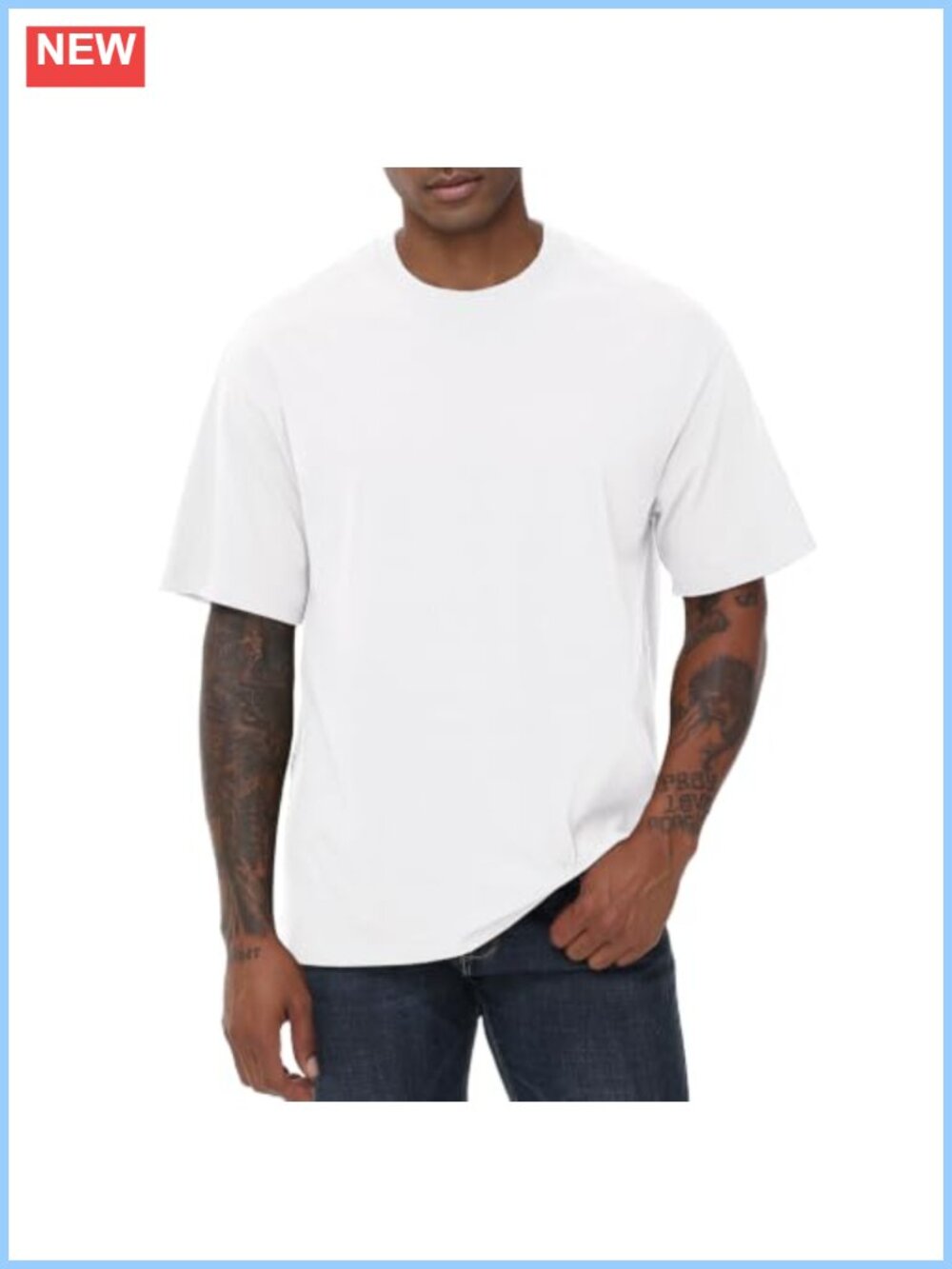 100% Cotton Oversized Loose Fit Short Sleeve Tee